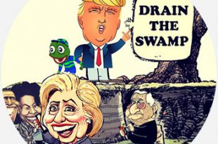 معنی اصطلاح drain the swamp