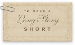 معنی to make a long story short